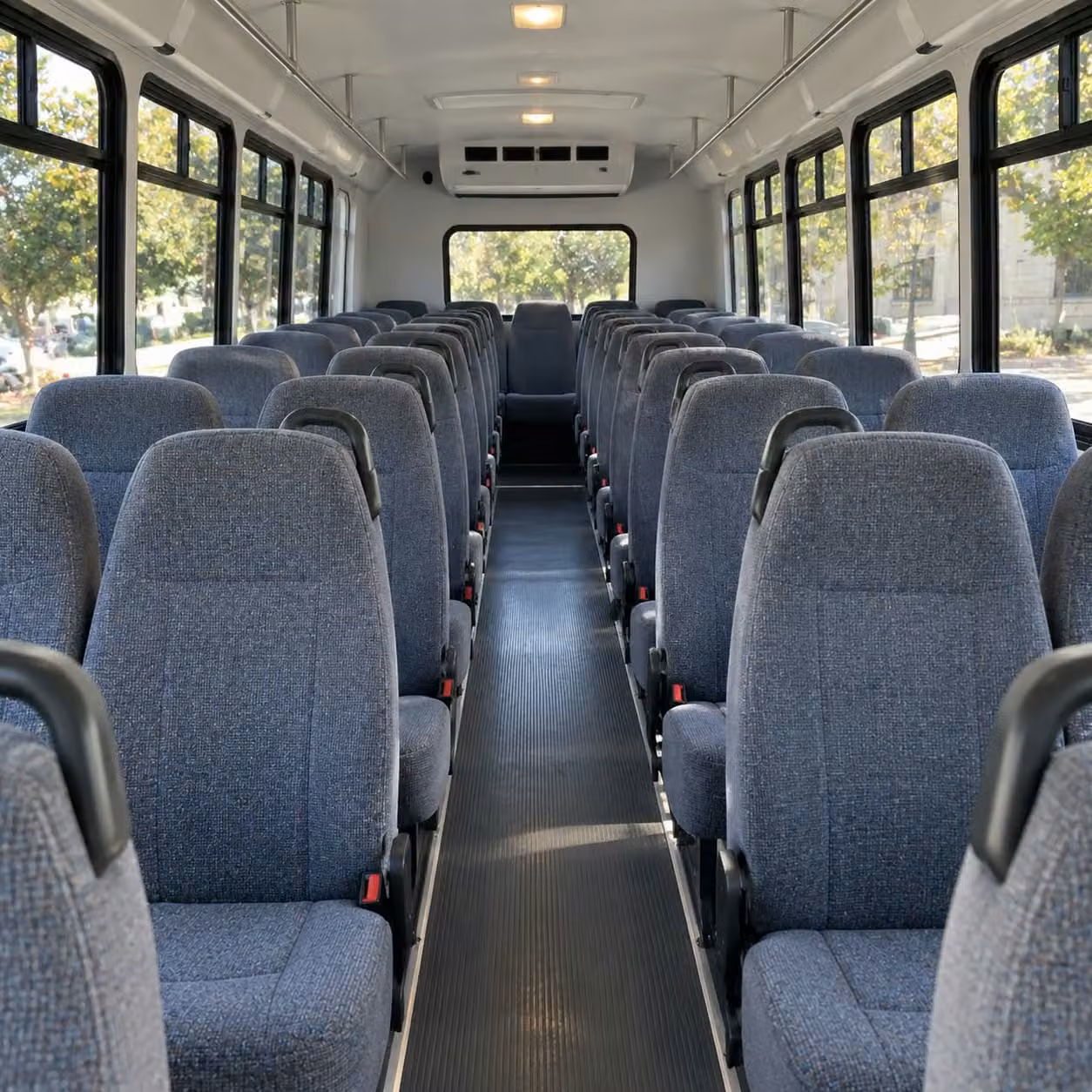 30 passenger minibus interior