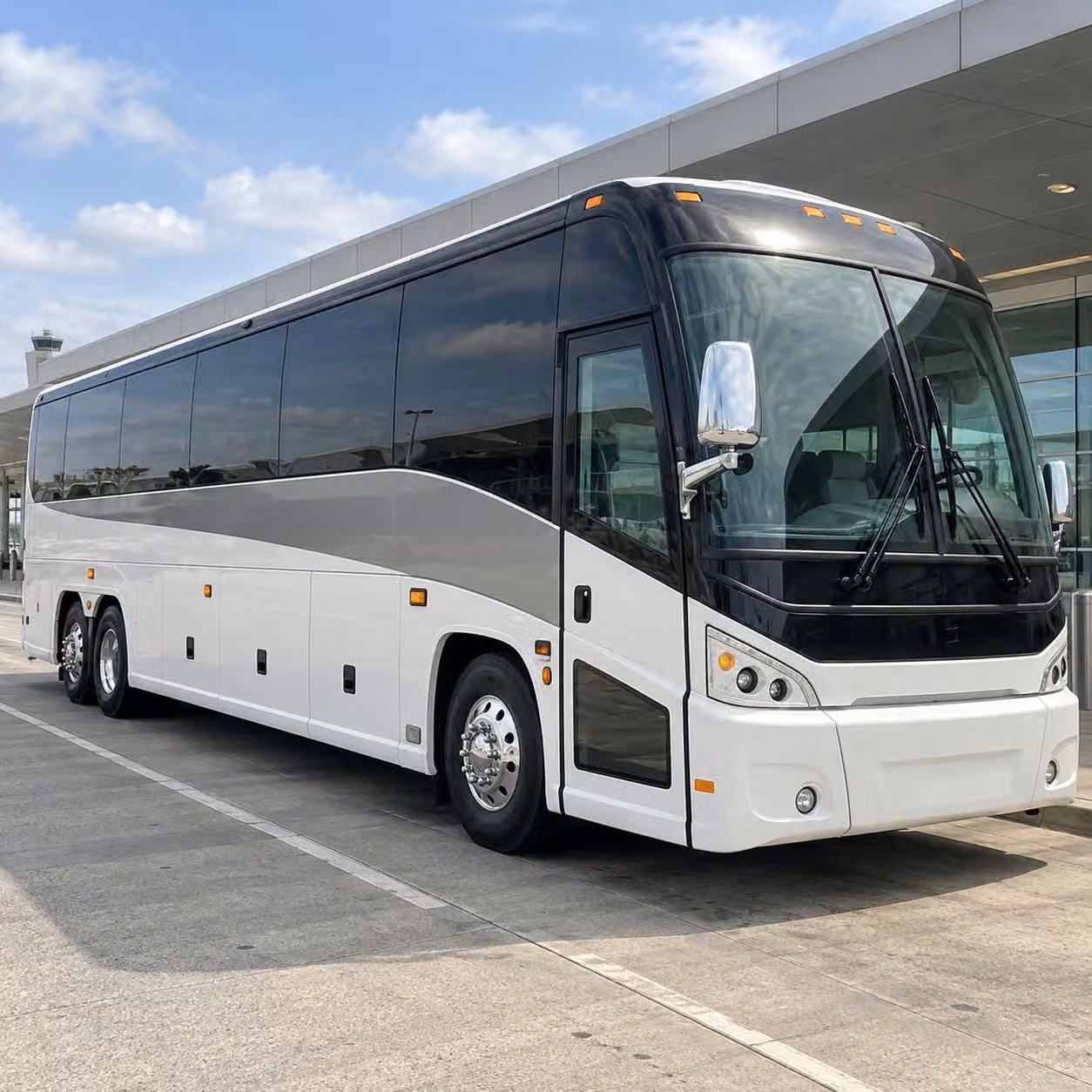 56 passenger charter bus