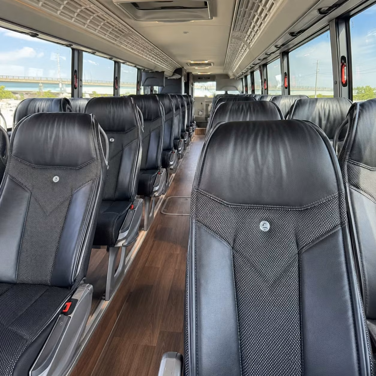 carrollton charter bus interior