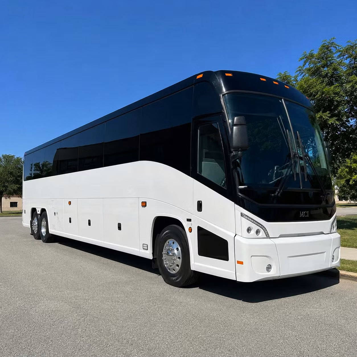 carrollton charter bus rental exterior