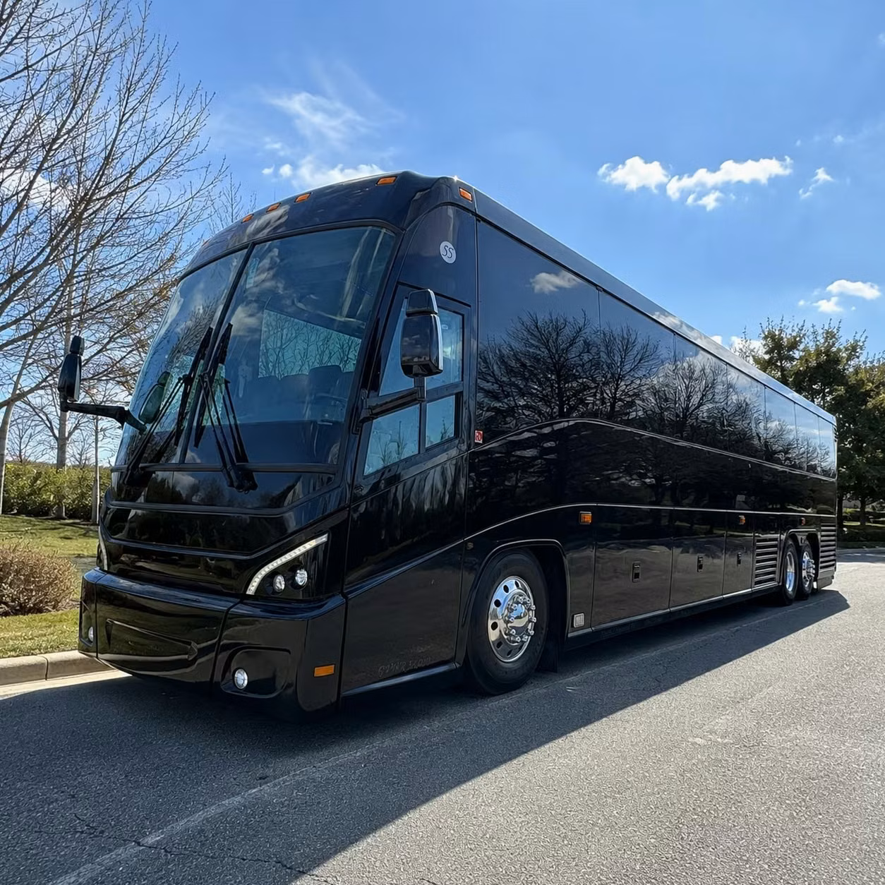 charter bus rentals for military personnel transfers near naval air station joint reserve base fort worth