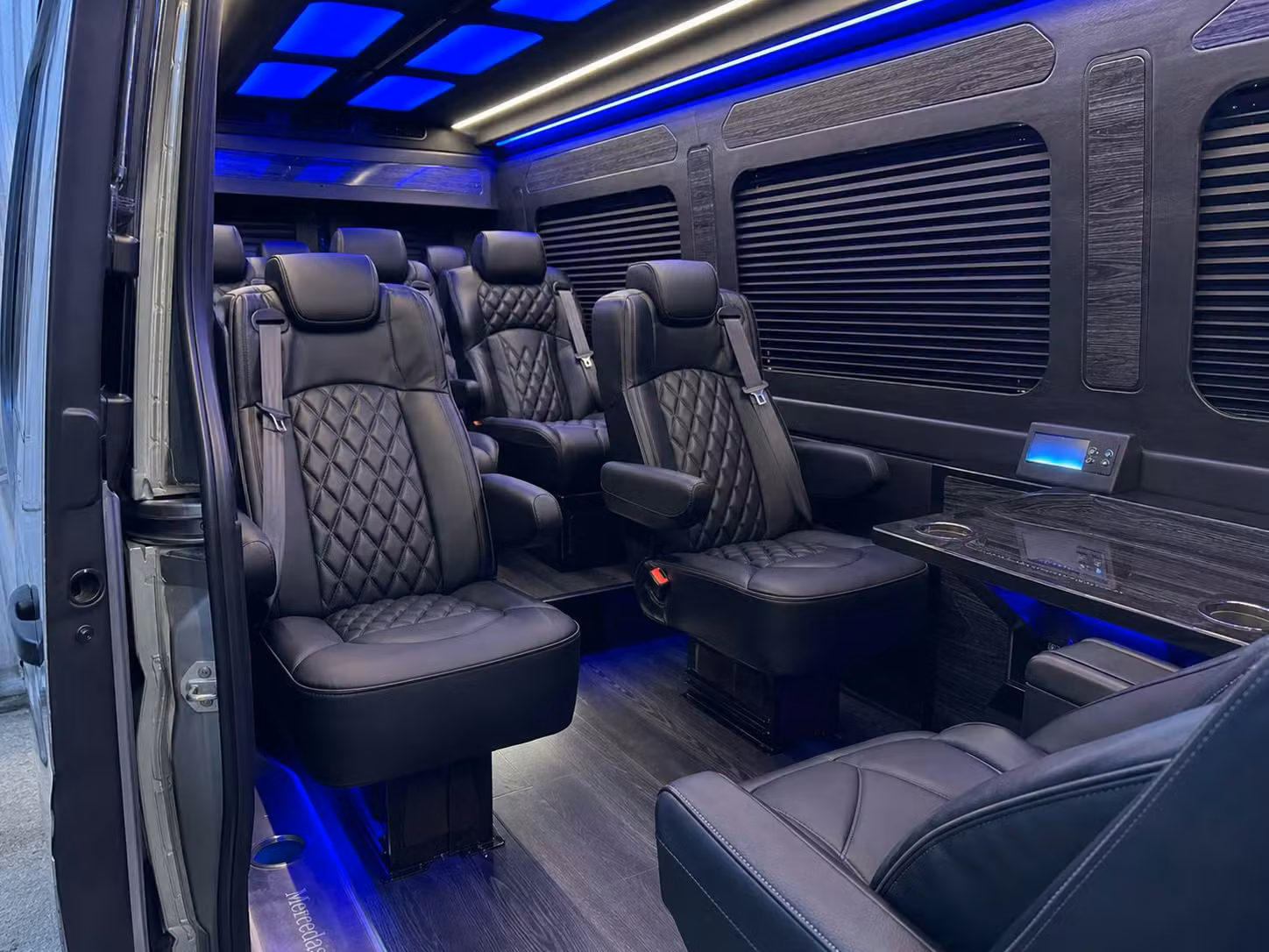 sprinter van transportation for groups and events across carrollton