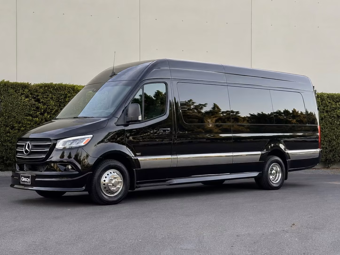 sprinter van with driver